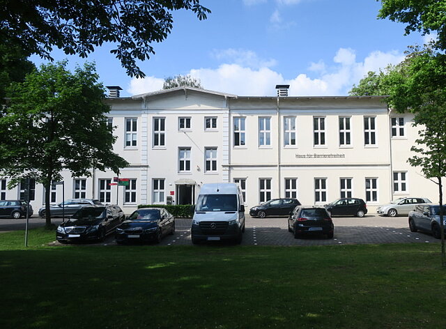 Haus für Barrierefreiheit