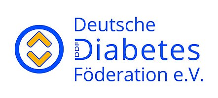 Logo Deutsche Diabetes Föderation e. V. (DDF)