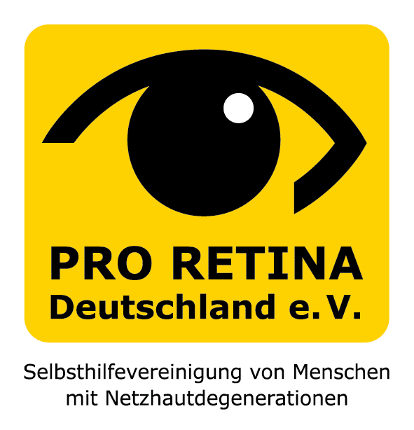 Logo PRO RETINA Deutschland e. V. 